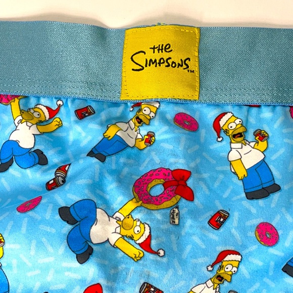 SWAG "The Simpsons" Christmas Themed Boxer Brief-New with Tags - Picture 6 of 7